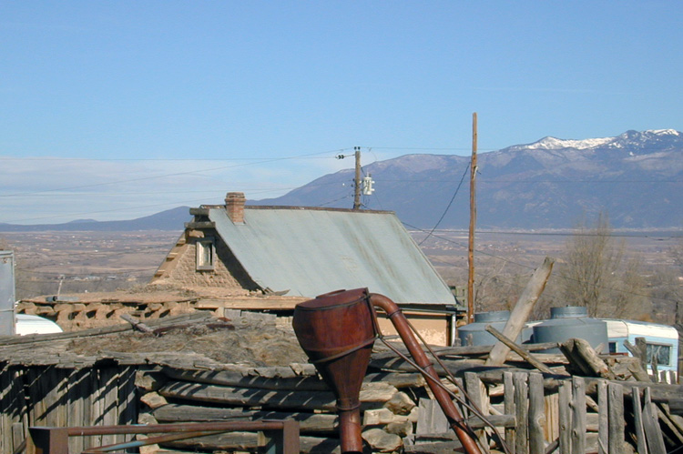 An old corral in Llano Quemado, NM in 2004.