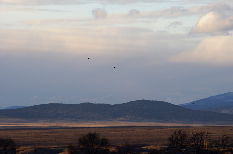 Looking northwest from Taos, New Mexico