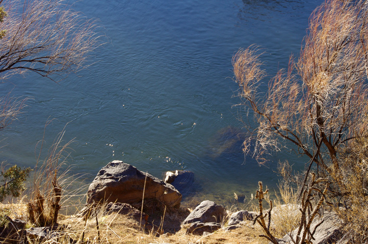 Rio Grande River near Pilar, NM