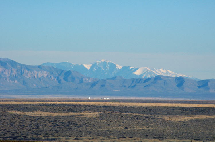 Capitan Mts. (maybe!) as seen from I-25