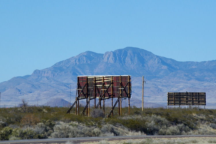 Somewhere on I-25 south of Socorro, NM