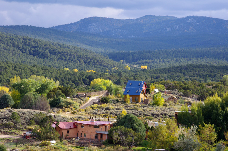 Miranda Canyon, south of Taos