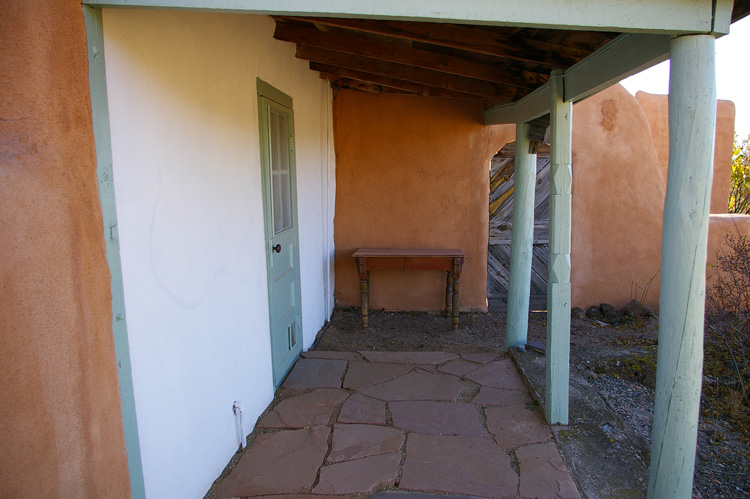 An old Taos adobe