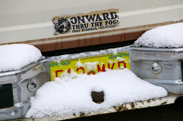 widespread destruction caused by a severe winter storm