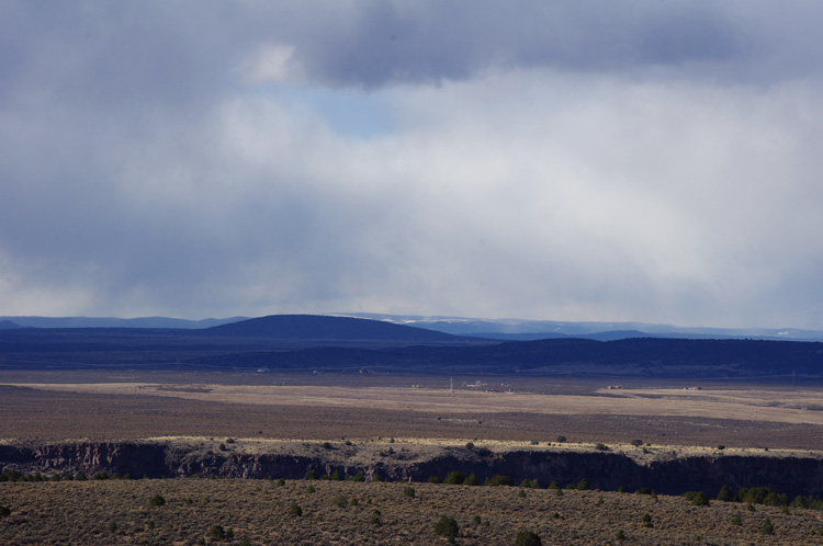 Looking west across the Rio Grande Gorge