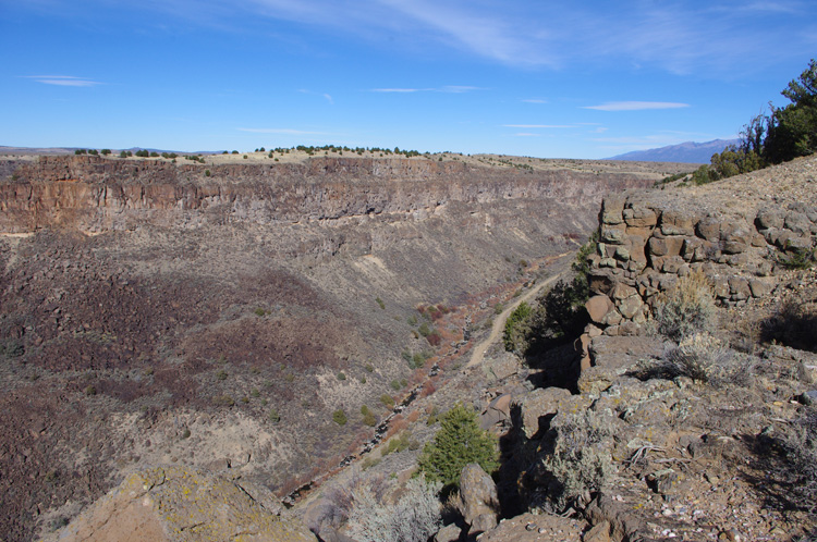 Rio Pueblo near the Rio Grande