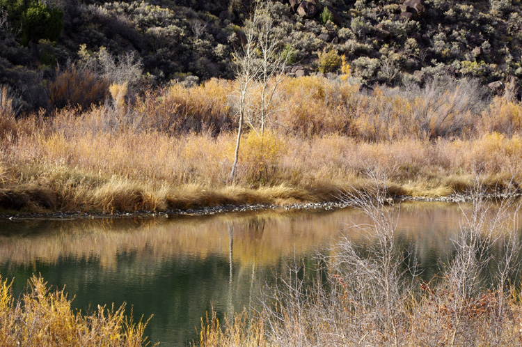 Rio Grande River near Pilar, NM