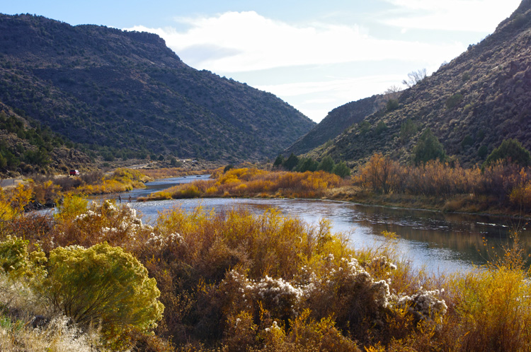 Rio Grande River near Pilar, NM