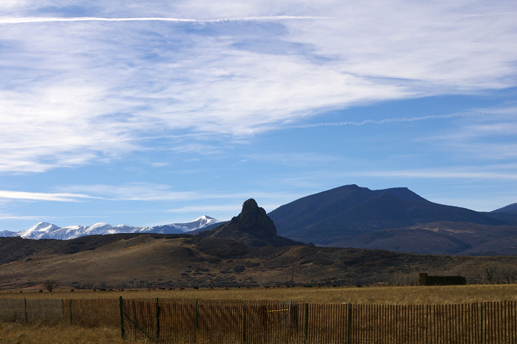 On the road near La Veta, Colorado