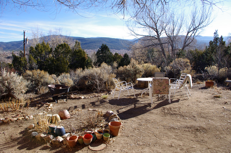 Christmas morning in Taos, NM