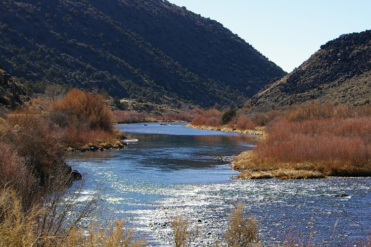 Rio Grande River near Pilar, NM