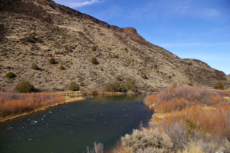 Rio Grande River above Pilar