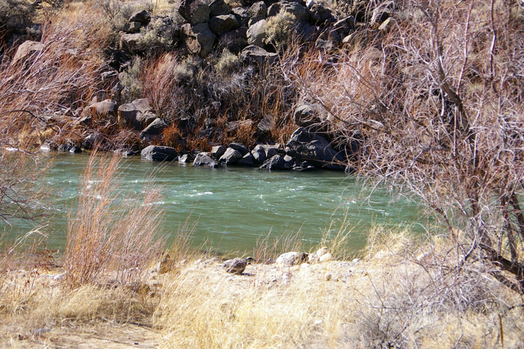 Rio Grande River above Pilar