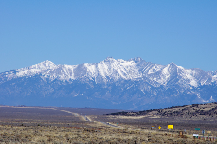 Mt. Blanca Massif in southern Colorado
