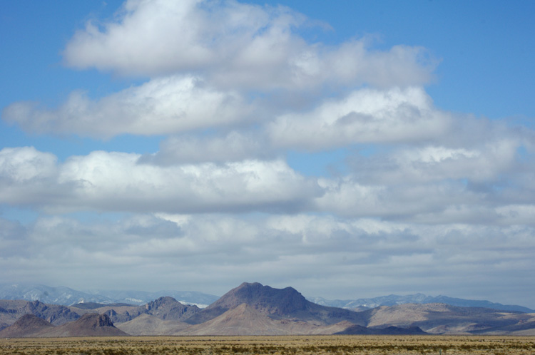 Shot from a speeding car south of Socorro