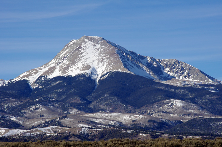 More of the Mt. Blanca massif