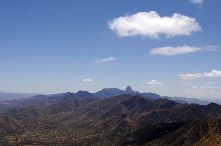 summit of Kitt Peak, AZ, looking south