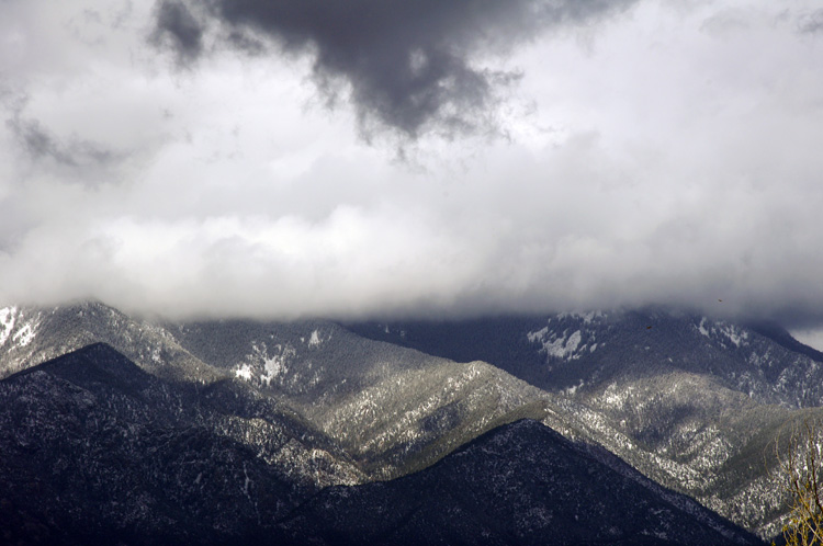 A wild April afternoon in Taos, NM
