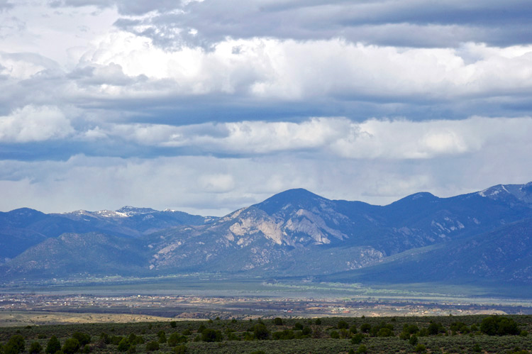 El Salto from Taos Valley Overlook