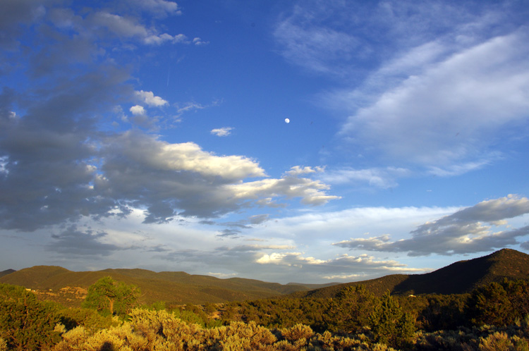 east of Taos, NM