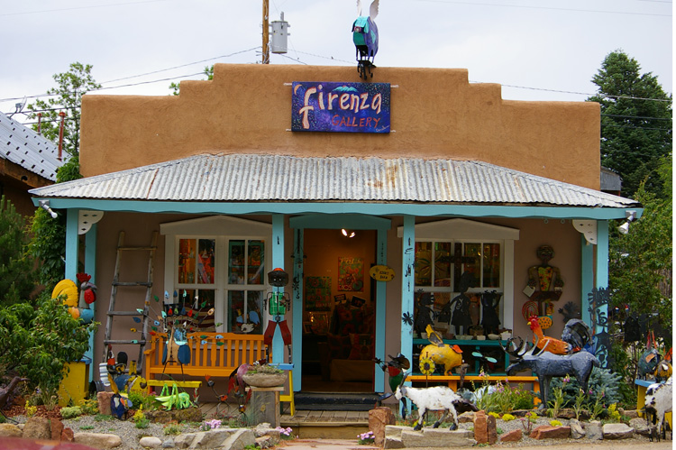 Firenza Gallery in Arroyo Seco (Taos), New Mexico