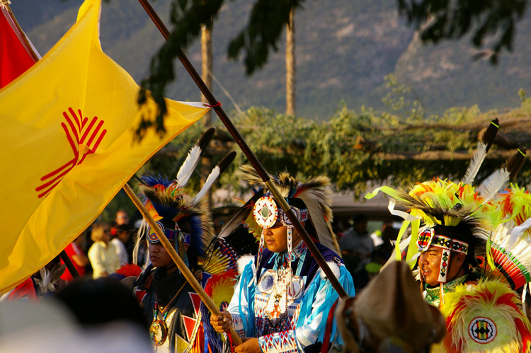 Post image for Pow Wow Color Guard