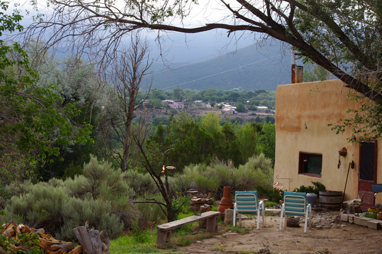 Talpa valley near Taos, New Mexico