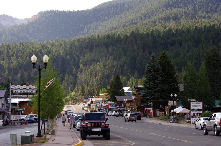 Red River, New Mexico in Taos County