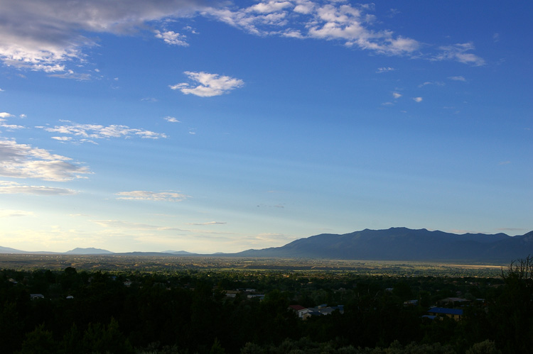Lobo Peak vista near Taos, NM