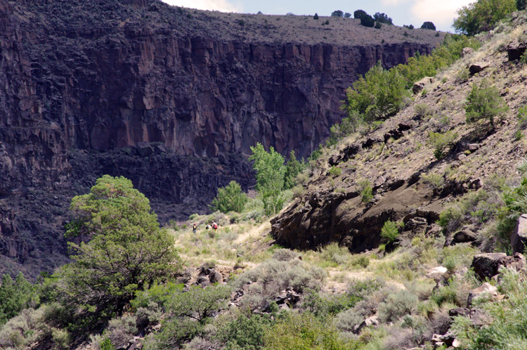 Rio Pueblo near the Rio Grande