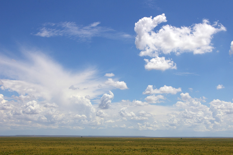 A Texas Panhandle view from a road trip, on the way to Lubbock.