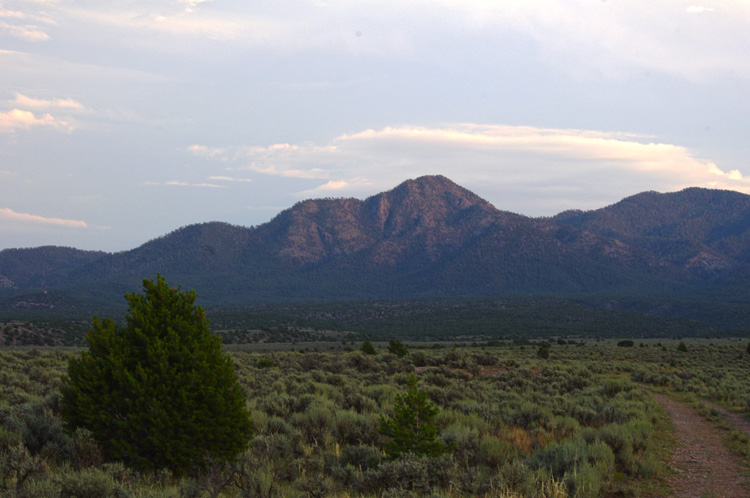 Picuris Peak south of Taos, New Mexico