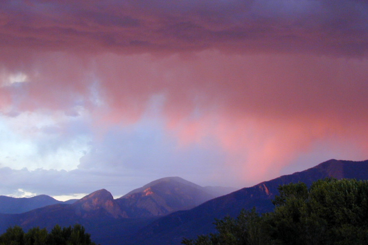 Sunset virga from seven years ago on my birthday