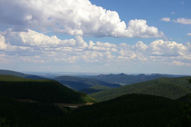 Mora County, NM, looking east from Rt. 518