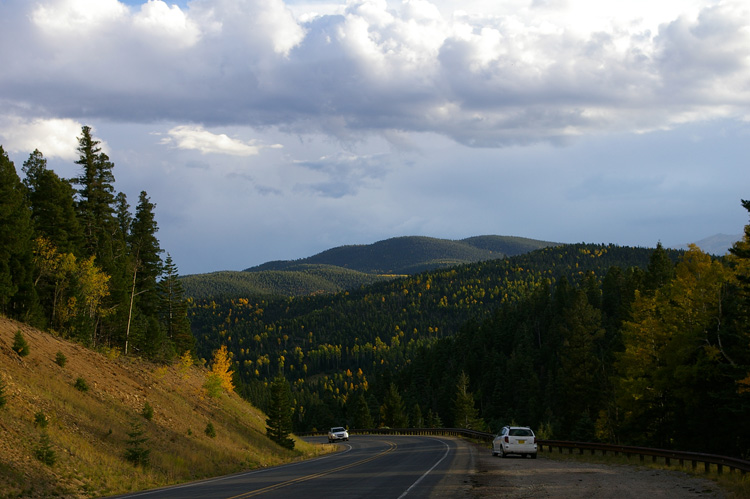 The other side of Bobcat Pass from Red River, New Mexico