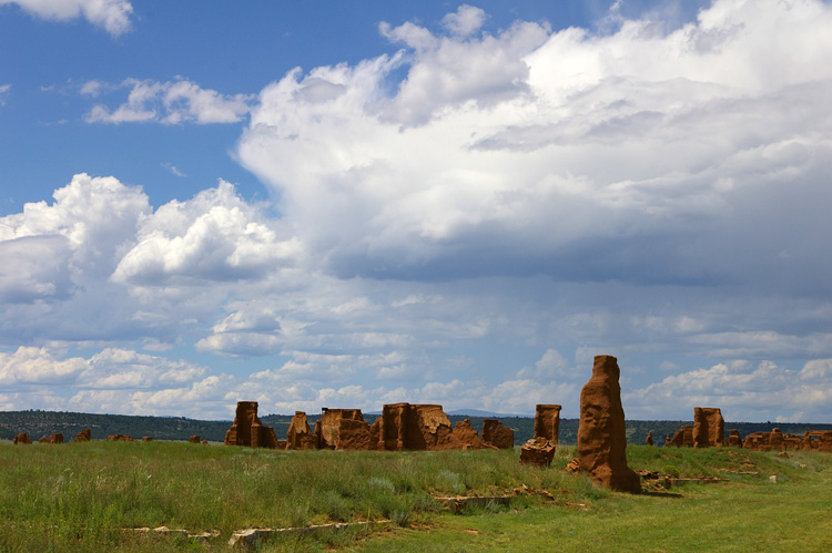 More ruins from Fort Union in Mora County