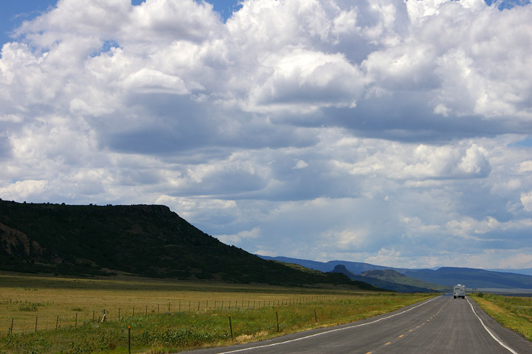 Somewhere east of Wagon Mound, New Mexico
